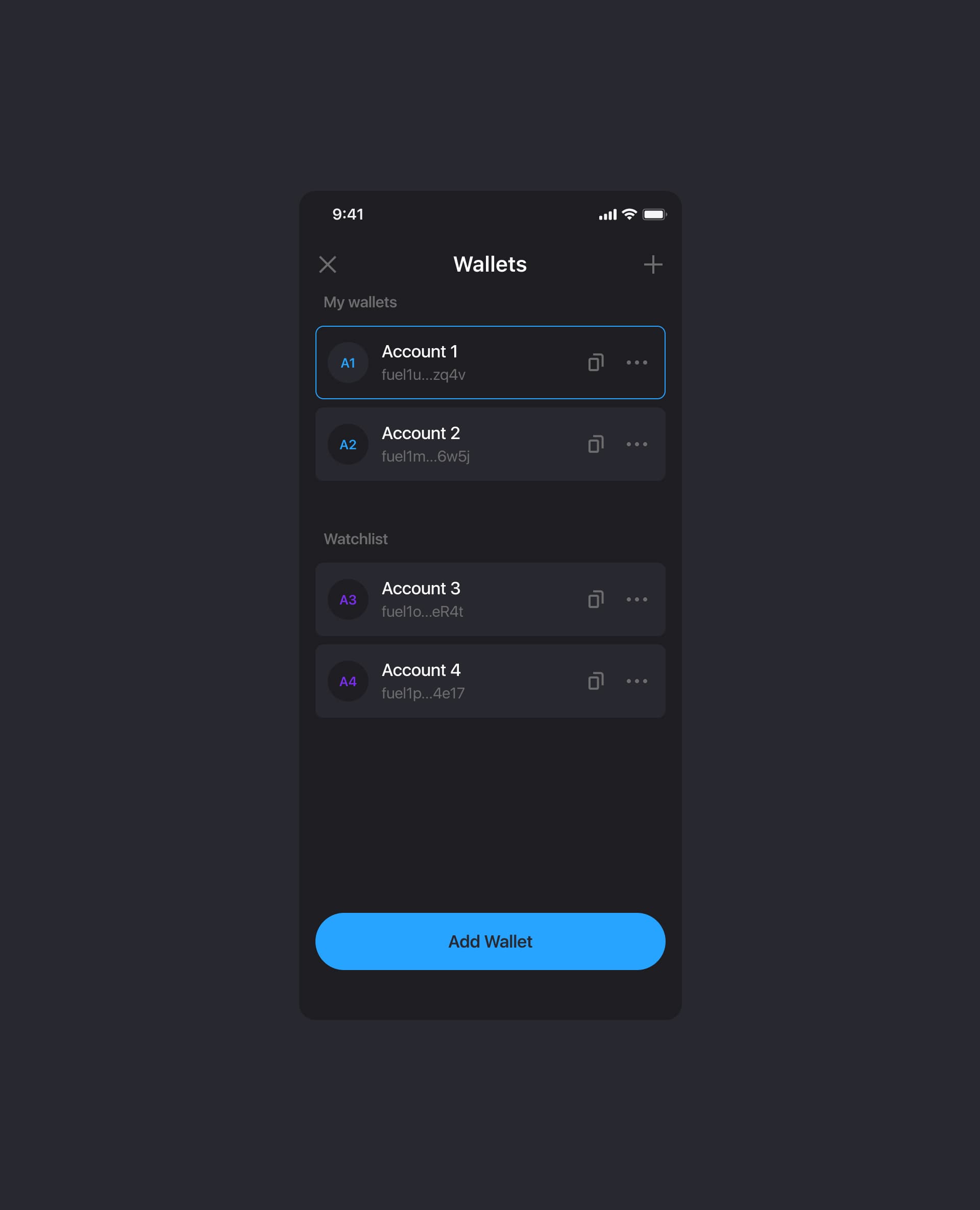 Fuelet mobile experience
